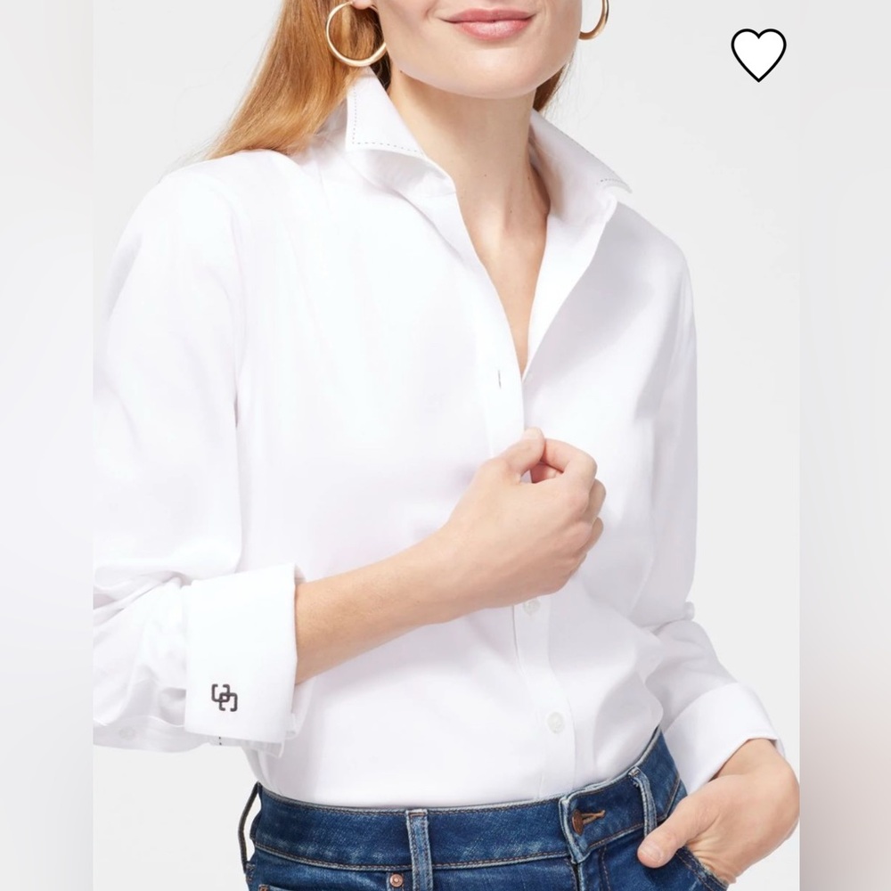 Chico's No-Iron Stretch Shirt - Picture 3 of 9